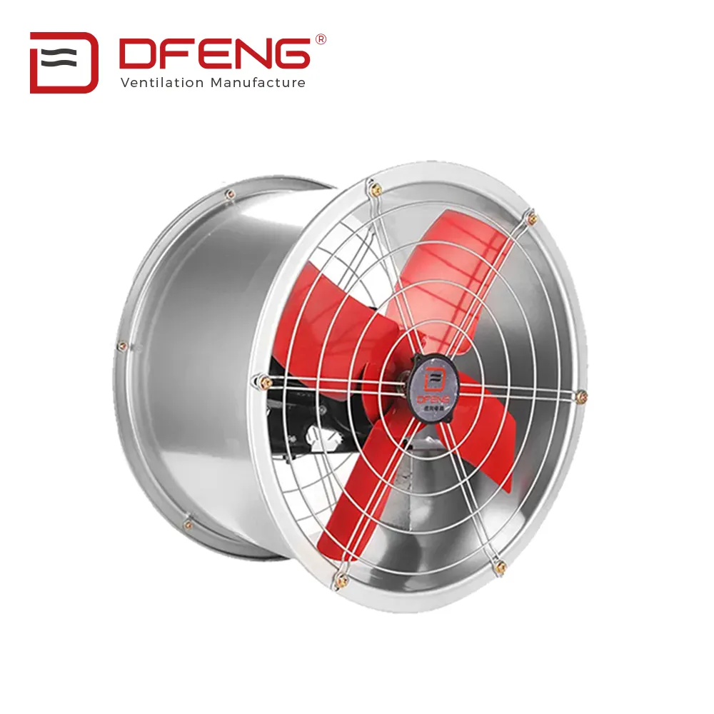 wholesale wall Mounted industrial ventilation axial blower duct fan