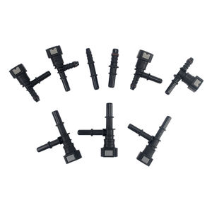 7.89 ID6 Auto Car Fuel Line Bundy Tee Hose Coupler Nylon Motorcycle Hose Coupler Quick Release Connect Connector Aksesoris Mobil - Product Image 6