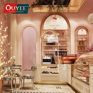 Étagère de présentation de chocolat au design de comptoir tendance, décoration de confiserie, design d'intérieur de confiserie pour le sucre - Product Image 4