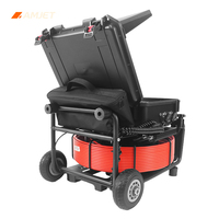 Caméra d'inspection des canalisations AMJET R22 MAX 360, caméra de 33 mm, localisateur de dimensions, 512 Hz, pour équipement de nettoyage de canalisations