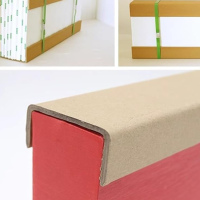 Protection des coins en papier épais en forme de U pour les bords et les coins de meubles Protection du fret pour les marchandises