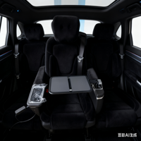 Sièges de course en plastique modifiés de luxe Mercedes Sprinter Vito Classe V W447 avec table escamotable, couleur personnalisée, légers, 80 kg