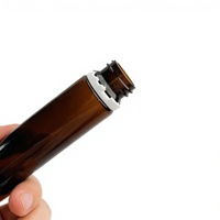 Bouteille en PET Marron Mat de Qualité Alimentaire 10ml/15ml/20ml/25ml/30ml/50ml pour Liquides Oraux avec Bouchon Anti-Effraction