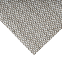 YIKE Elegante Serie PVC Kommerzieller Bürodekorations-Teppich Graue Gewebte Vinyl-Bodenbeläge Teppichfliesen Wasserdicht CE-Zertifiziert