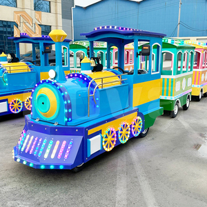 <span class=keywords><strong>Train</strong></span> sans rail électrique Nova Rides pour usage commercial touristique, modèle 24 places pour enfants, équipement de <span class=keywords><strong>train</strong></span> de balade de type carnaval - Product Image 4
