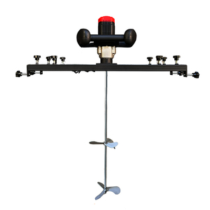 Agitador Vertical de Carbón de 1000L con Paleta Plegable de Plástico Revestida de Acero Inoxidable 304, 110V/220V, 30 Minutos de Funcionamiento - Product Image 1