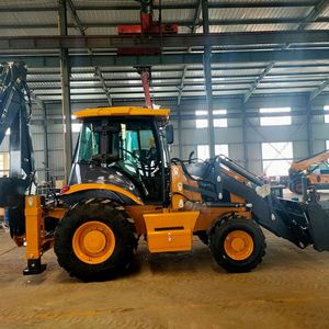 Chargeuse sur pneus pour travaux de construction, 2 tonnes, 3 tonnes, 5 tonnes, avec grappin à bois, chargeuse frontale à vendre - Product Image 1