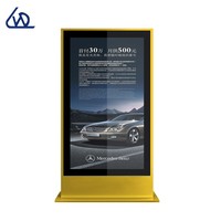 Pantalla LCD para Exteriores de 65 Pulgadas y 2000 Nits, Reproductor de Señalización Digital, Monitor Publicitario, Tótem Publicitario para Exteriores