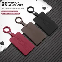 Housse de protection en caoutchouc de silicone liquide pour clé de voiture Tesla Model 3 Model Y, coque de protection pour porte-clés, accessoires décoratifs