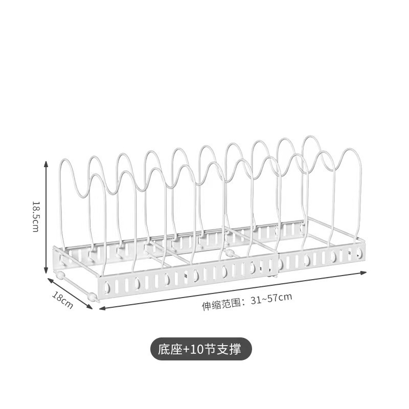 White [10-line wavy pattern]