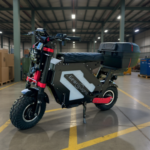 USA Stock Removable <b>Battery</b> <b>72V</b> 50Ah 75-90Miles 10000W Dual Motor App Control 14inch Off Road Seated Electric Scooter - Product Image 1
