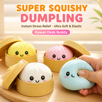 Jouet Squishy en forme de pain animal mignon, en mousse PU à remontée lente, parfumé, anti-stress