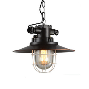 Retro Metal Black Lamp <strong>Shade</strong> Hanging Industrial <strong>Vintage</strong> Pendant <strong>Light</strong> - Product Image 1