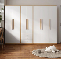 Kloset putih lemari kamar tidur lemari disesuaikan Modern kamar tidur furnitur dibuat di Cina