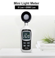 Luxmètre Enregistreur de Données Intensité Lumineuse Calibrage de l'Éclairement Mètres Numériques Caméra Testeur Sans Fil Luxmètre