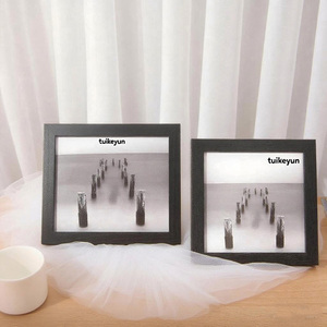 Hiện đại tối giản <span class=keywords><strong>MDF</strong></span> khung ảnh bằng gỗ 50x70 A4, thích hợp cho các dịp khác nhau kích thước khung trang trí có thể được tùy chỉnh - Product Image 6