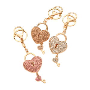 Nuevo Colgante Estilo Coreano para el Amor, Exquisito Adorno Metálico en Forma de Corazón para Colgar en el Bolso - Product Image 2