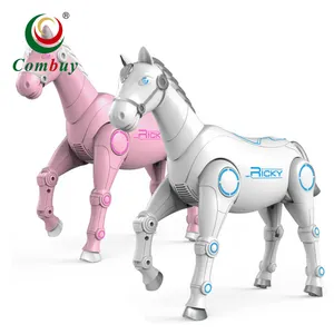 遥控动物互动步行机器人遥控玩具马