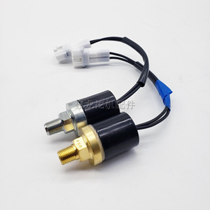 สวิตช์แรงดัน G1/4 ทองเหลือง SPDT IP65 สำหรับเซ็นเซอร์น้ำมันไฮดรอลิกของรถขุด - Product Image 1