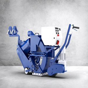 Machine de sablage pour pavés avec moteur à billes d'acier pour débavurage et polissage, idéale pour le nettoyage des surfaces routières - Product Image 1