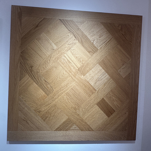 AVANTIMORA Quiet E0 E1 CE Grade AB Mat 18mm Panneaux de parquet multicouche en teck T&G Versailles pour projets immobiliers - Product Image 2