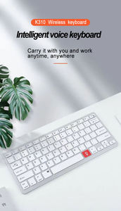 Clavier sans fil ergonomique Bluetooth AI intelligent avec disposition nordique suédoise personnalisée Azerty Qwerty pour Surface Pro - Product Image 5