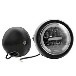 5.75 "pour Harley 883xl1200 phare modifié <span class=keywords><strong>Longjia</strong></span> V Ka 250 Benta 400 boîte rétro phare LED - Product Image 1