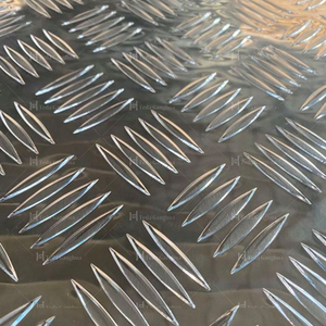 Tôle d'<span class=keywords><strong>aluminium</strong></span> non allié gaufrée série 1000, revêtement industriel pour la décoration de bâtiments - Product Image 4