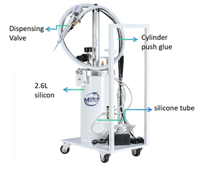 手動半自動および全自動接着剤2.6Lディスペンシングマシン - Product Image 2