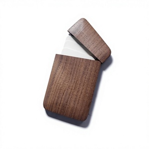 Wooden Card Holder Stand with Customized Shape Natural Wood Color for Promotional Activities Portable <b>Clipboard</b> Style - Product Image 3