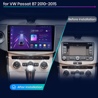 Junsun stok EU untuk VW Passat b7 Carplay navigasi otomatis Android untuk VW Volkswagen Passat B6 B7 CC 2010-2015 Stereo Radio mobil