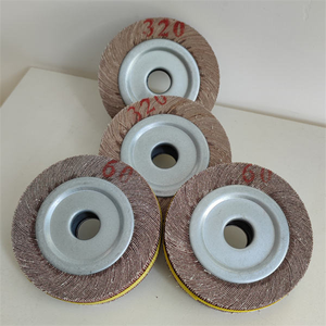 Disco Abrasivo de Zirconia de 125 mm con Mil Solapas para Desbarbado y Acabado de Acero Inoxidable - Product Image 1