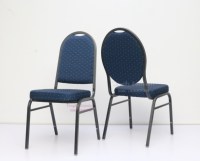 Vente en gros de meubles indiens bon marché Bailight Hotel Restaurant Tables et chaises de banquet de mariage en métal bleu pour fêtes et événements
