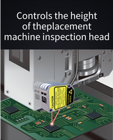 Capteur de distance de déplacement laser haute précision à affichage numérique OLED FUWEI FLR--50-RS485-M