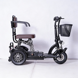 Triciclo Eléctrico <span class=keywords><strong>Plegable</strong></span> Holladay de 400W y 48V, E-<span class=keywords><strong>Trike</strong></span> Portátil para Desplazamientos Urbanos Diarios, Scooter Eléctrico de 3 Ruedas - Product Image 6