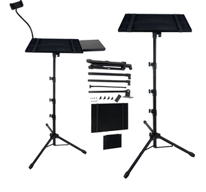 Vendedor caliente Altura ajustable 360 Rotación Soporte para computadora portátil Soporte para proyector de metal estable Soporte de trípode de alta demanda - Product Image 5