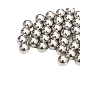 Rodamientos de bolas de acero inoxidable pulido de alta calidad G10 <span class=keywords><strong>420</strong></span> 420C <span class=keywords><strong>HRC</strong></span> 58-62 <span class=keywords><strong>dureza</strong></span> larga vida 9.525mm 10mm 20mm para Metal - Product Image 1