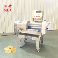 MBC Automatische Fruit- en Groentesnijmachine voor aardappel, wortel, komkommer, ui, voedselverwerkingsfabriek