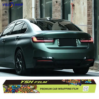 Film de protection de peinture YSH TPU Silver Phantom Purple 7,5 mil auto-réparateur, anti-rayures, changeant de couleur, durable