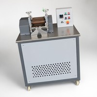 Kunststoff-Pelletiermaschine Bimetallwalze Zweiwalzenmühle Verschleißfeste Hochfüllstoff-Misch- und Granuliermaschine CE