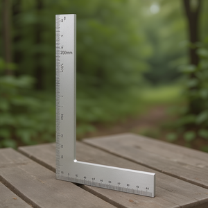 Juego de Niveles de Precisión Metálicos Ttake Simple Square ECO, Cuadrados de 200 mm - Product Image 3
