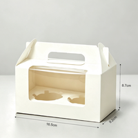Boîte Cadeau Alimentaire en Carton Blanc Mini Personnalisable avec Logo, Vente en Gros, Petite Boîte Rectangulaire Monocouleur en Matériaux Recyclés, Type Valise en Papier