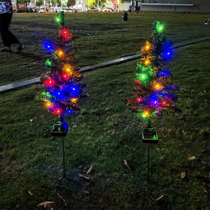 Solar Christmas <b>Tree</b> Lights Outdoor <b>Led</b> Garden Decor Waterproof Solar Powered Portable 2 Year Warranty - Product Image 1