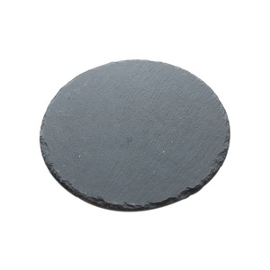 Usine d'expédition rapide plaque ronde en <span class=keywords><strong>ardoise</strong></span> noire <span class=keywords><strong>ardoise</strong></span> naturelle <span class=keywords><strong>plateau</strong></span> de <span class=keywords><strong>Table</strong></span> à dîner <span class=keywords><strong>plateau</strong></span> à Steak <span class=keywords><strong>pour</strong></span> Restaurant - Product Image 2