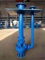 Pompe à eau centrifuge de longue d'axe de turbine verticale industrielle de puits profond avec inoxydable à moteur diesel