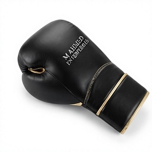 Guantes de Boxeo Personalizados de 16 oz, Guantes de Entrenamiento de Cuero de Grano Completo para Boxeo y Kickboxing - Product Image 5