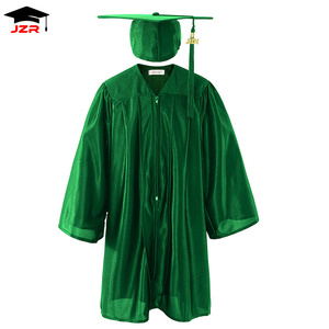 Conjunto completo de alta calidad, <span class=keywords><strong>gorro</strong></span> y vestido de graduación para niños, galardonado para uso escolar, certificado al por mayor - Product Image 2