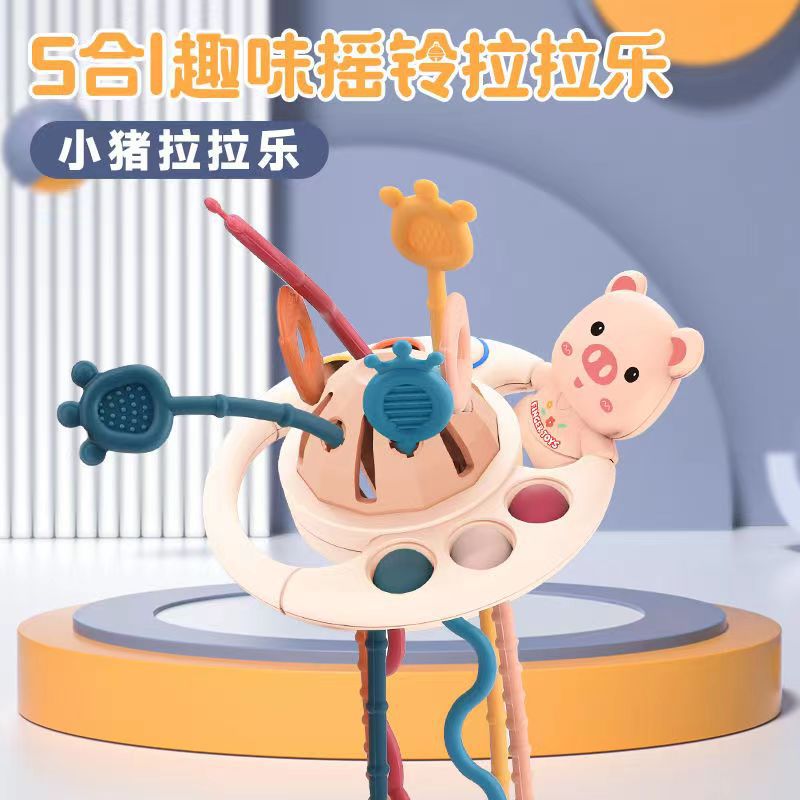 Little pink pig  with opp bag