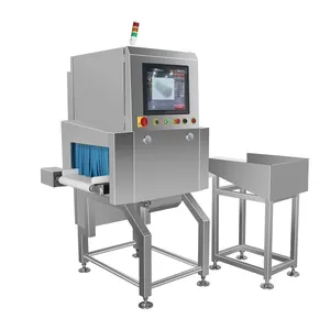 Système d'inspection de machine de rayon X de Digital de bande transporteuse industrielle d'inspection visuelle pour la nourriture
