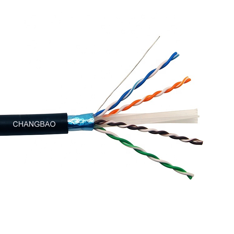 Changbao 1000ft 305 м 23AWG FTP открытый сети Интернет Lan открытый Ethernet-Кабель Cat 6 Cat6 Rj45 кабель